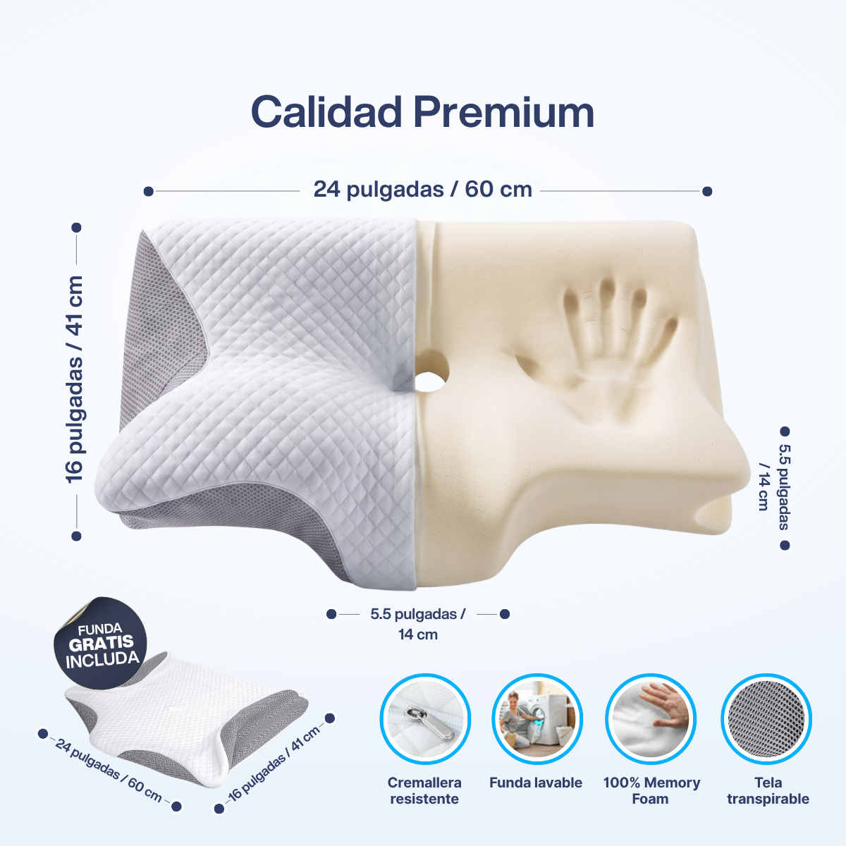 Almohada Cervical Bespillow